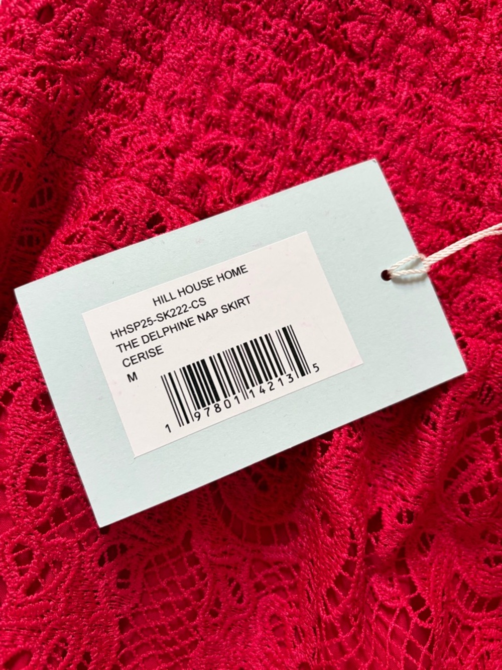 Hill House Delphine Maxi Skirt in Cerise - Picture 2 of 2
